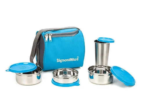 Signoraware Lunch Box With Bag